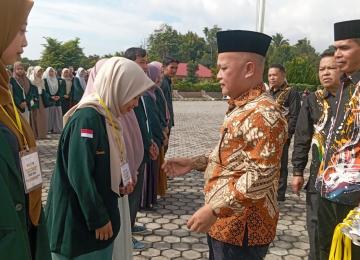 Pelepasan mahasiswa PPL 