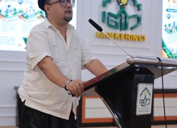 Hendro Dwi Antoro Bahas Penguatan Ekosistem Riset dan Daya Saing Global dalam Kuliah Umum IAIN Kerinci
