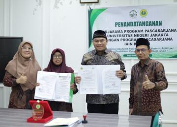 MoU IAIN Kerinci - UNJ Jadi Langkah Strategis Akselerasi Transformasi Menuju UIN Kerinci