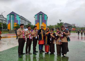 Kegiatan Upacara Bhineka Tunggal Ika PWN-PTK 2021 Palembang