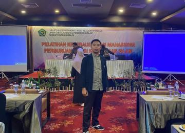 Ghazi Febra utusan mahasiswa pelatihan wirausaha kemenag 2022, Batam