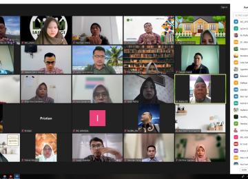 Rapat Pembukaan KKN IAIN Kerinci Tahun 2025 Secara Daring