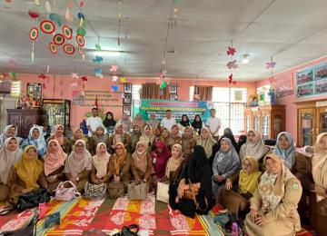 Prodi PIAUD IAIN Kerinci Laksanakan PkM Bersama TK Se-Kota Sungai Penuh