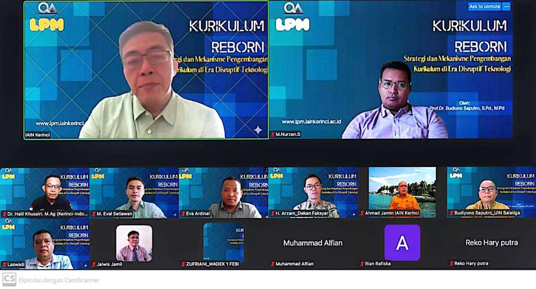 LPM IAIN Kerinci Dorong Transformasi Kurikulum Digital di Era Disrupsi Teknologi