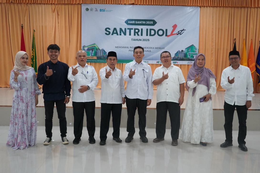 Semarakkan Hari Santri 2025, IAIN Kerinci Gelar Santri Idol Perdana
