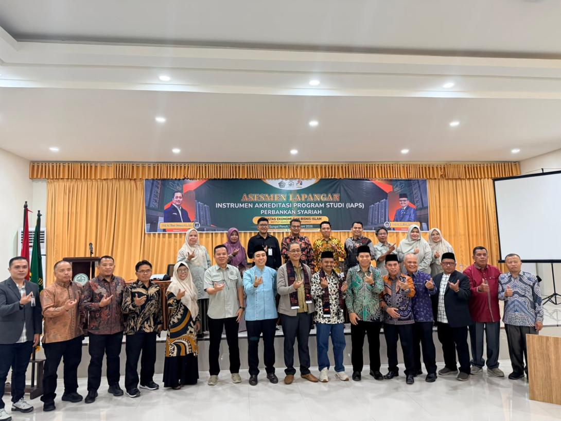 Perkuat Mutu Pendidikan, Prodi Perbankan Syariah IAIN Kerinci Hadapi Asesmen Lapangan