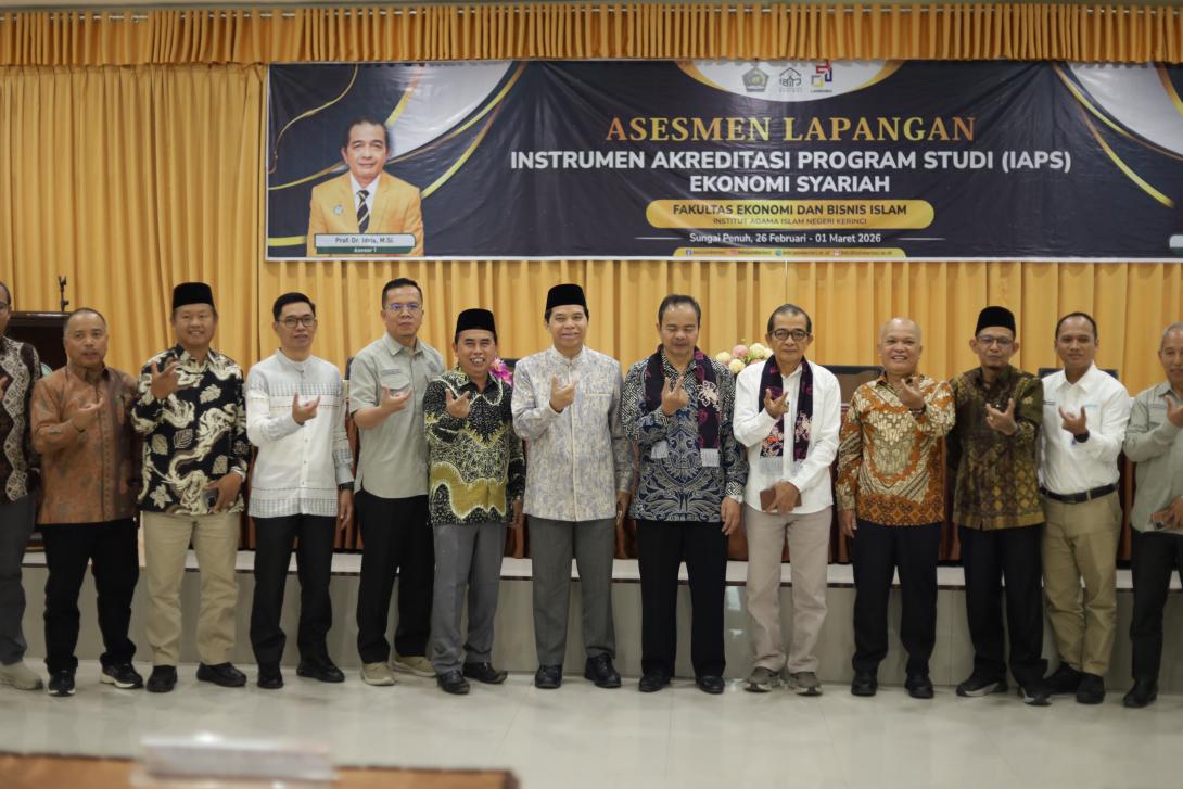 Perkuat Mutu dan Daya Saing, FEBI IAIN Kerinci Jalani Asesmen Lapangan IAPS Ekonomi Syariah