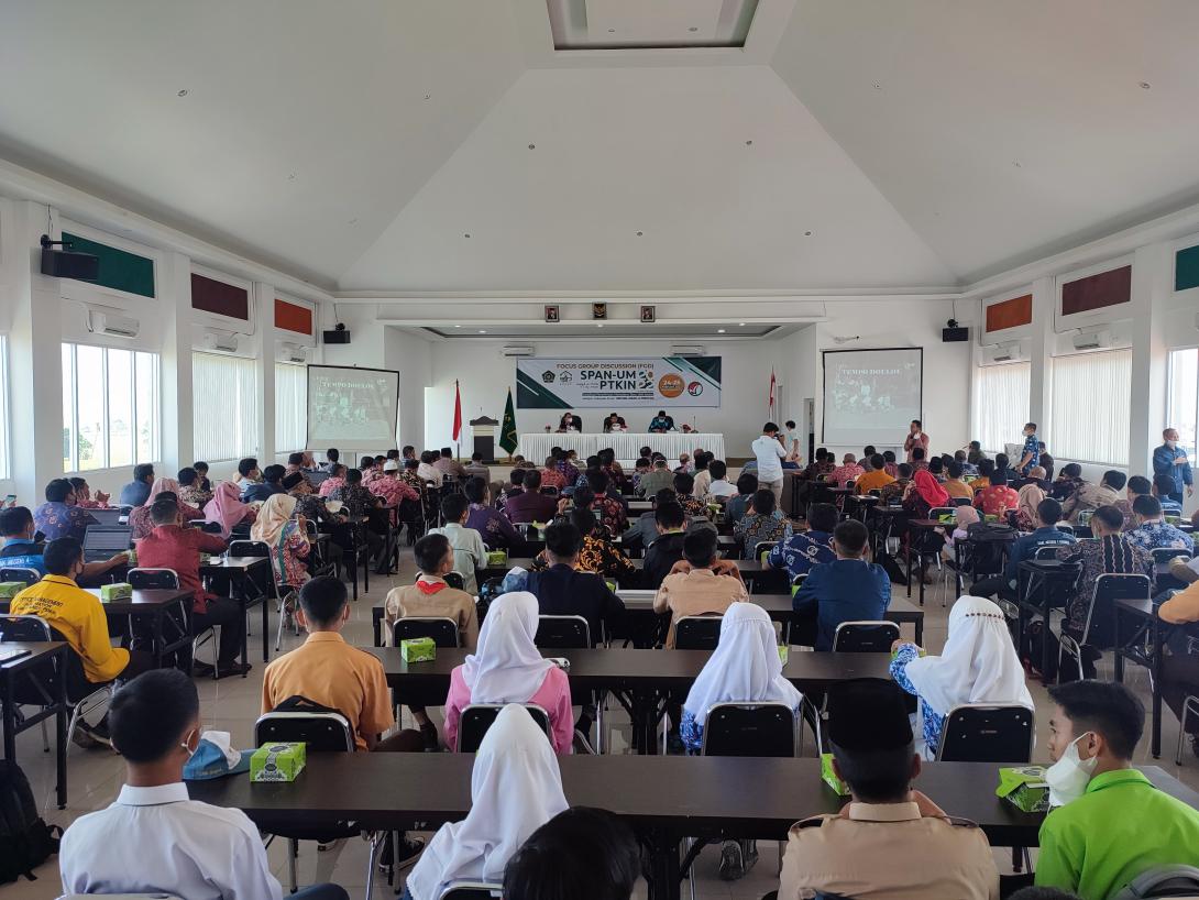 Kegiatan FGD Sosialisasi SPAN-UM PTKIN IAIN Kerinci Grand Hotel Kerinci 2022