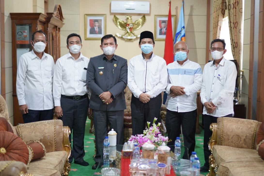 Kegiatan pertemuan rektor dengan Pemda Kerinci & Sungai Penuh