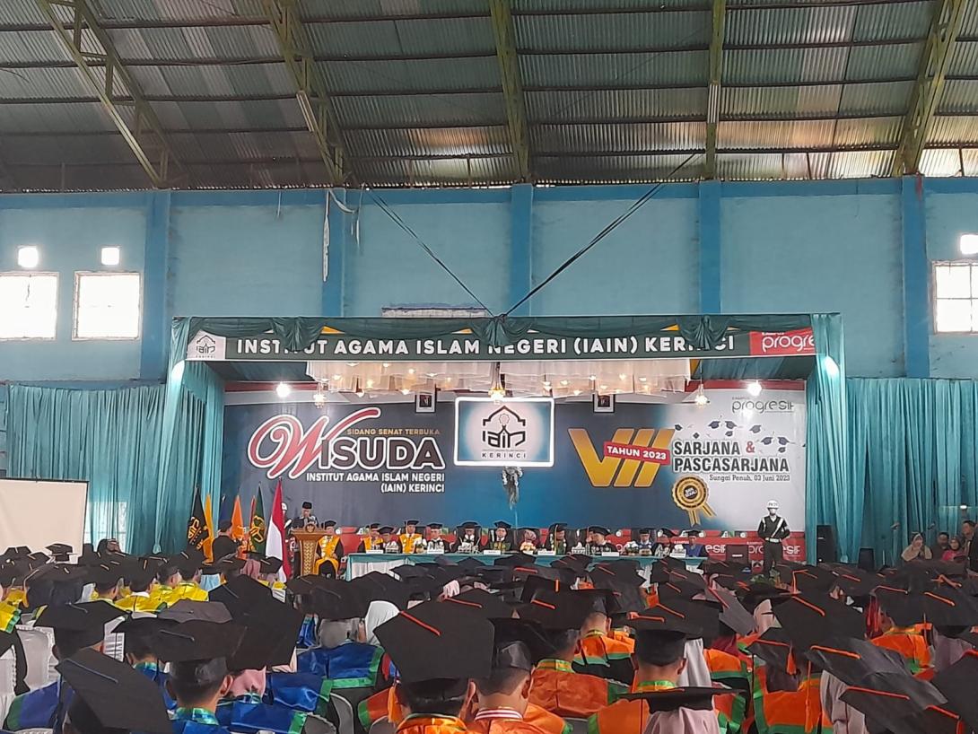 Sidang Senat Terbuka Wisuda IAIN Kerinci 2023