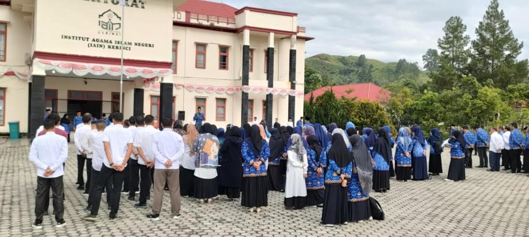 Apel Gabungan, IAIN Kerinci, Lapangan Rektorat IAIN Kerinci
