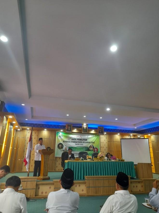 Seminar Hasil Penelitian Litapdimas IAIN Kerinci 2022